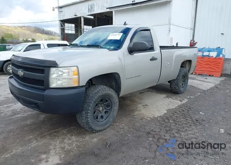 2007 Chevrolet Silverado 1500 Work Truck из США, поврежденный, VIN 1GCEK14C87E587538
